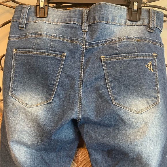 VIP Distressed Skinny Jeans - Picture 3 of 5